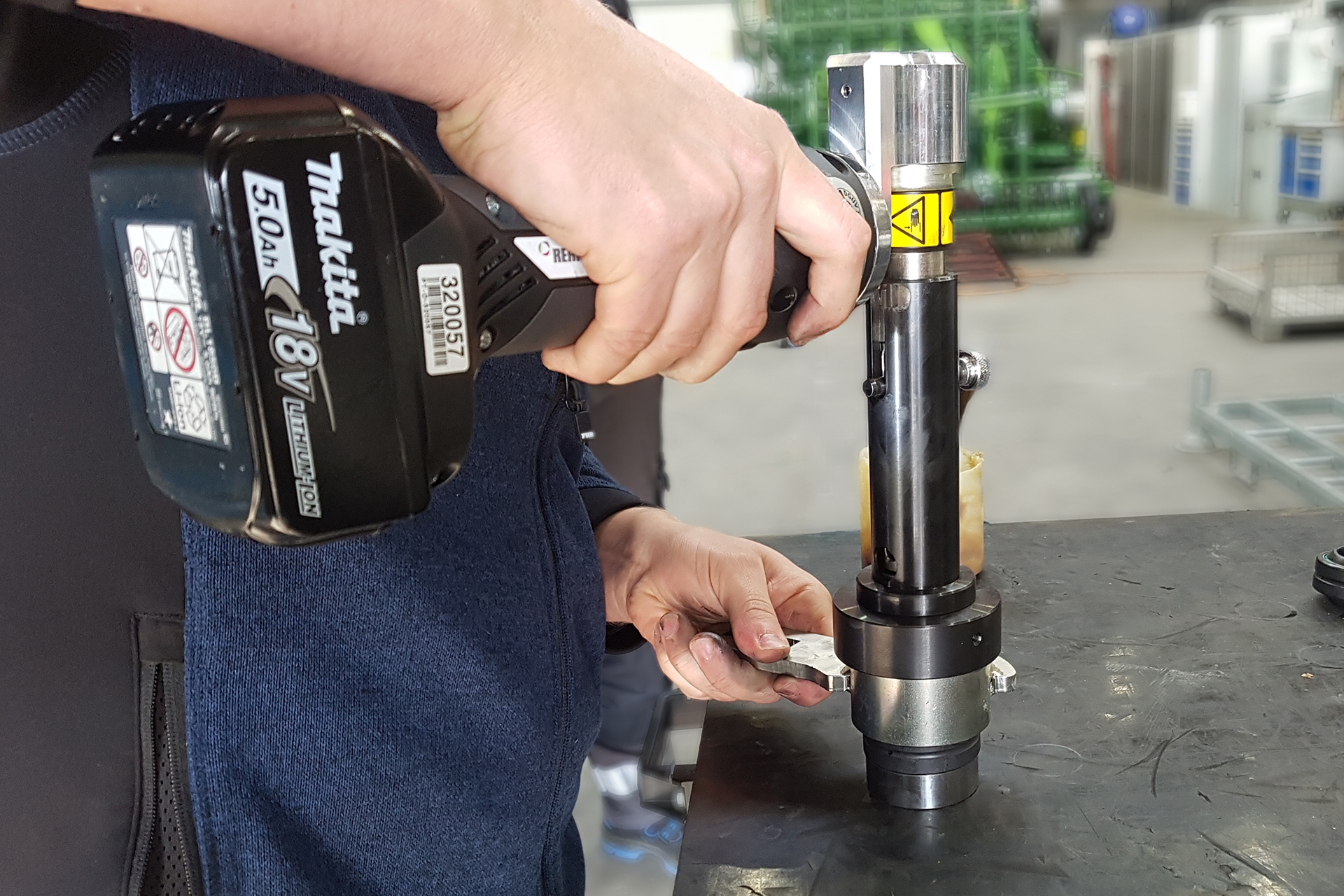 Custom bearing press tool